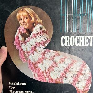 5/$25 Vintage Crochet Pattern Book 1971